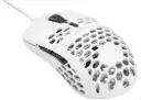 COOLER MASTER MM710 ultra-light gaming mouse with honeycomb shell, dust and water-resistant coating, and precise control—fast, responsive performance in a clean white design. MM-710-WWOL1