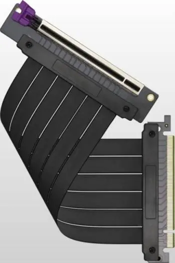 COOLER MASTER PCIe 3.0 x16 Riser Cable Ver.2 delivers flexible GPU mounting with stable signal performance—ideal for vertical graphics card setups in custom PC builds. MCA-U000C-KPCI30-200