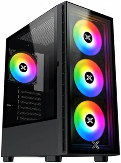 [EN49790] XIGMATEK EN49790 case 3D 360mm 120mm fans—bold