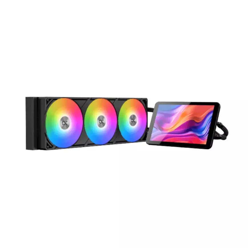 XIGMATEK EN48357 360 cooler 7″ display, 360mm