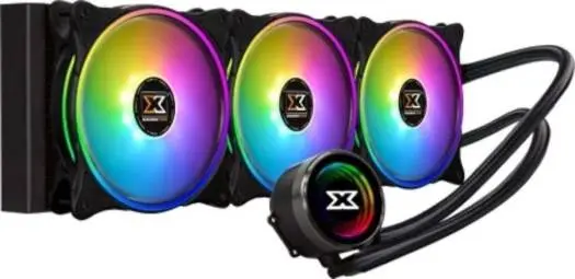 XIGMATEK EN42814 360 cooler 120mm AT120 fans, 360mm