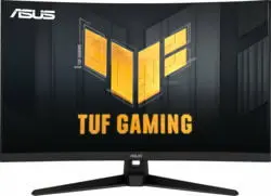 [90LM0681-B02170] ASUS TUF Gaming VG328H1B 31.5" FHD Curved Gaming Monitor, 1920×1080 Resolution, 165Hz Refresh Rate, 1ms Response Time, 1500R Curvature, Adaptive-Sync, HDMI Connectivity, Gaming Monitor - 90LM0681-B02170
