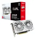 ASUS Dual RX 9060 XT 16GB GDDR6 white graphics card with PCI-Express for smooth gaming performance and efficient cooling. 90YV0LG3-M0NA00