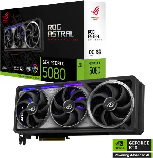 [90YV0LV0-M0NA00] ASUS 90YV0LV0-M0NA00 5080 16GB GDDR7 graphics card 10752