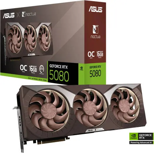 [90YV0M32-M0NA00] ASUS 90YV0M32-M0NA00 5080 16GB GDDR7 graphics card 10752
