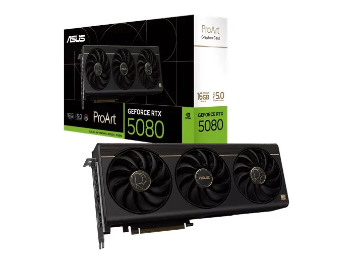 [90YV0N31-M0NA00] ASUS 90YV0N31-M0NA00 5080 16GB GDDR7 graphics card DisplayPort