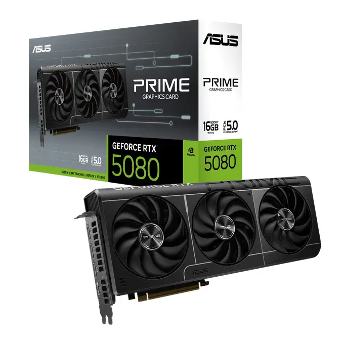 ASUS 90YV0LX1-M0NA00 5080 16GB GDDR7 graphics card 5.0