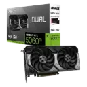 ASUS Dual GeForce RTX 5060 Ti 16GB GDDR7 graphics card with efficient cooling and strong performance for smooth gaming and creative tasks. 90YV0MH1-M0NA00