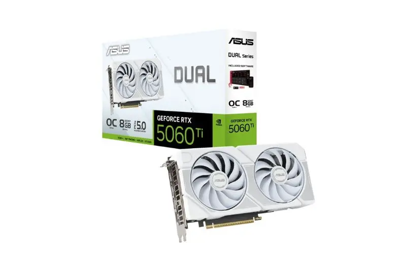 ASUS 90YV0MP5-M0NA00 5060 8GB GDDR7 graphics card