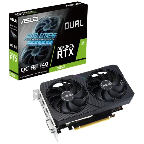 [90YV0GH6-M0NA00] ASUS 90YV0GH6-M0NA00 3050 V2 8GB GDDR6 graphics card
