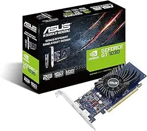 [90YV0AT2-M0NA00] ASUS 90YV0AT2-M0NA00 GT1030 2GB GDDR5 graphics card DisplayPort