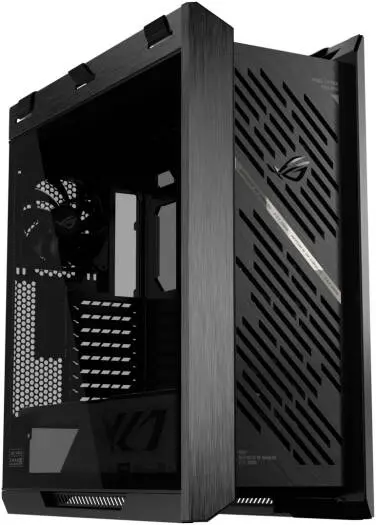 [90DC00W0-B39000] ASUS ROG Strix Helios II mid-tower dual-tempered-glass ATX gaming case in black with premium airflow and build-ready design. 90DC00W0-B39000