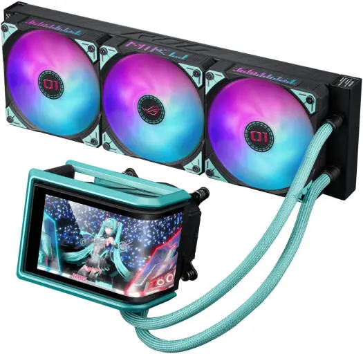 [90RC01P1-B0EAY0] ASUS 90RC01P1-B0EAY0 360 cooler 6.67" 360 3× 120