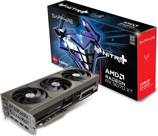 Sapphire NITRO+ AMD Radeon RX 9070 XT Graphic card, 16GB/256 bit DDR6 20 Gbps, Up to 3060 MHz, High TG Copper PCB | 11348-01-20G