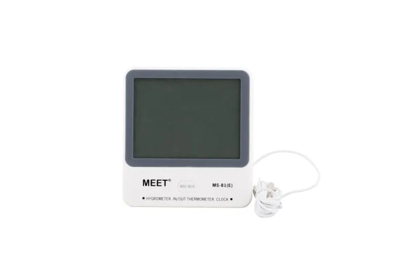 [MS-81(E)] Meet MS-81(E) thermo-hygrometer for accurate temperature and humidity monitoring—reliable indoor climate control for home or office environments MS-81(E)