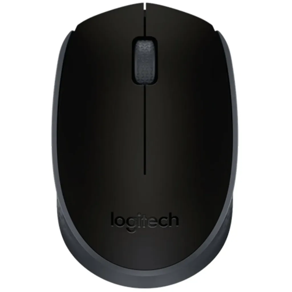 [910-004424] Logitech M171 Wireless Mouse – 2.4GHz USB, 1000 DPI – Black