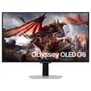 Samsung 32" Odyssey OLED G8 G80SD 4K UHD Gaming Monitor, 3840×2160 Resolution, 240Hz Refresh Rate, 0.03ms Response Time, OLED Glare Free, Gaming Hub, AMD FreeSync Premium Pro, Middle East Version - LS32DG802SMXUE