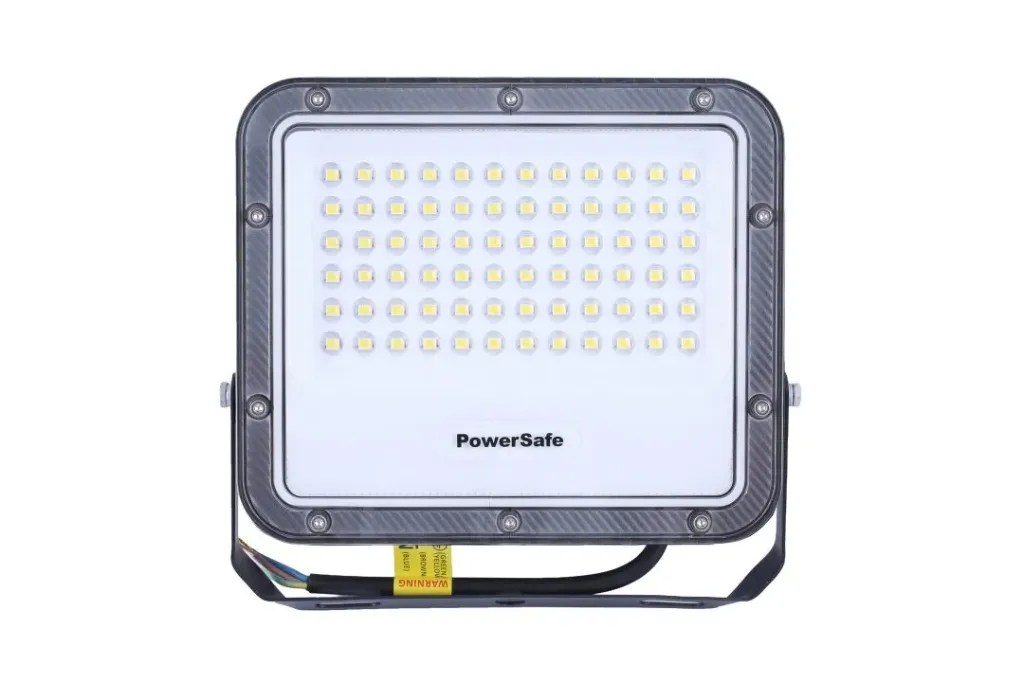 PowerSafe Beacon Series 50W LED Flood Light, 6500K Daylight, 6000 Lumens, 100–240V 50/60Hz, 85% Energy Saving, 30,000H Lifespan