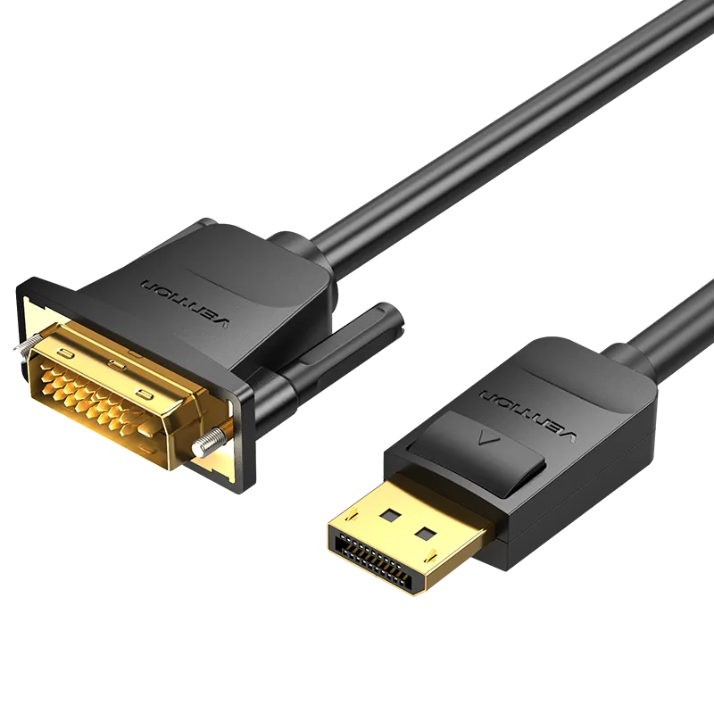 VENTION DP Display-port to DVI 24+1Pin Converter Cable Male to Male for HDTV PC Projector Monitor Display 1080@60Hz
