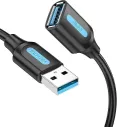 VENTION USB 3.0 Extension Fast Data Transfer Cable Compatible with Printer, USB Keyboard, Flash Drive, Hard Drive, Mouse