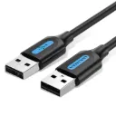 VENTION USB 2.0 A Male to A Male  Cable Black PVC Type