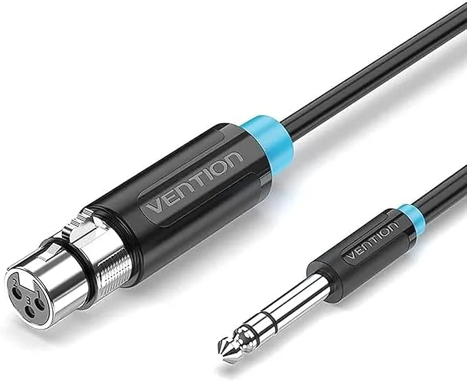 VENTION XLR Audio Cable Tinned copper Conductor Nickel plated Interface Multiple Shield 6.5mm to XLR