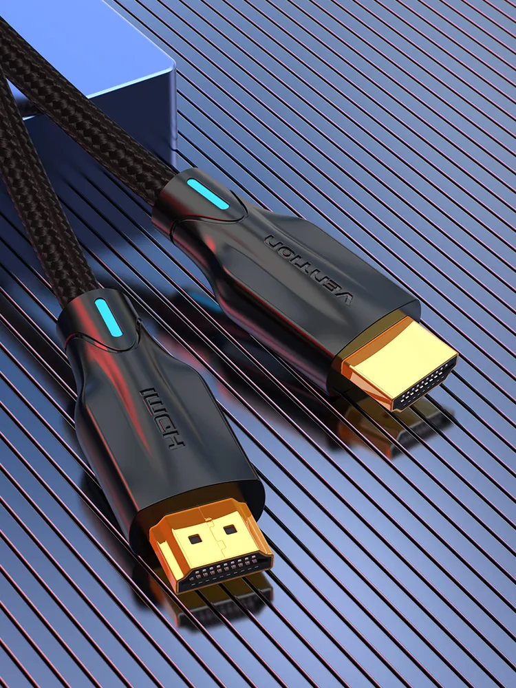 VENTION Optical HDMI Male to Male HD Cable Black Zinc Alloy Type
