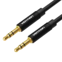 VENTION 3.5mm Male to Male Audio Cable Black Metal Type