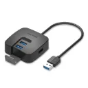 VENTION 4 Ports USB3.0 HUB Black