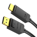 VENTION 4K DisplayPort to HDMI Cable 1.5M Black Model # HAGBG