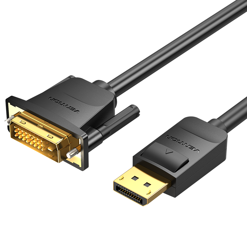 [HAFBG] VENTION DP to DVI Cable 1.5M Black Model # HAFBG