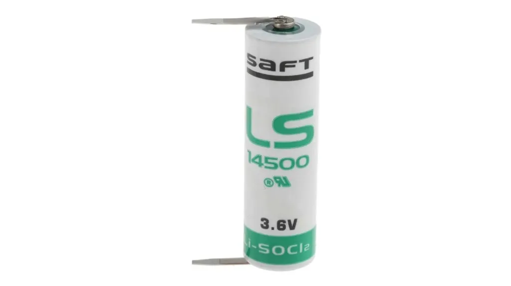 [SFT-LS14500-CNA-B1] SAFT LS14500 CNA Lithium Battery AA – Axial Leads