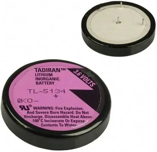 [TAD-TL‑5134-B1] Tadiran TL‑5134 Lithium Battery 1/10 D 3.6V – For compact instruments, memory backup, and embedded systems