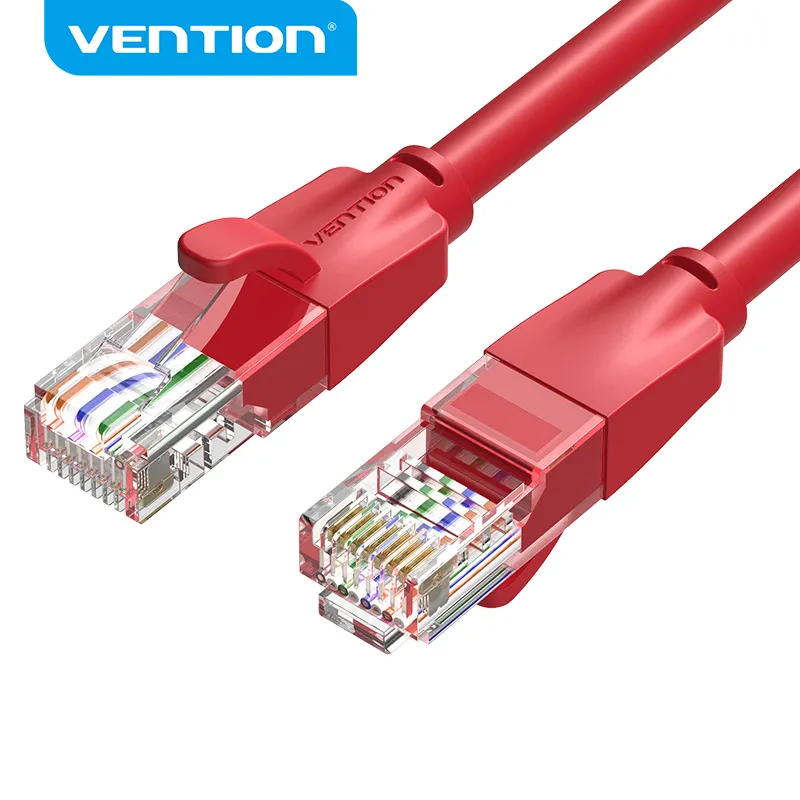 [IBERF] VENTION Cat.6 UTP Patch Cable Red (1 M)