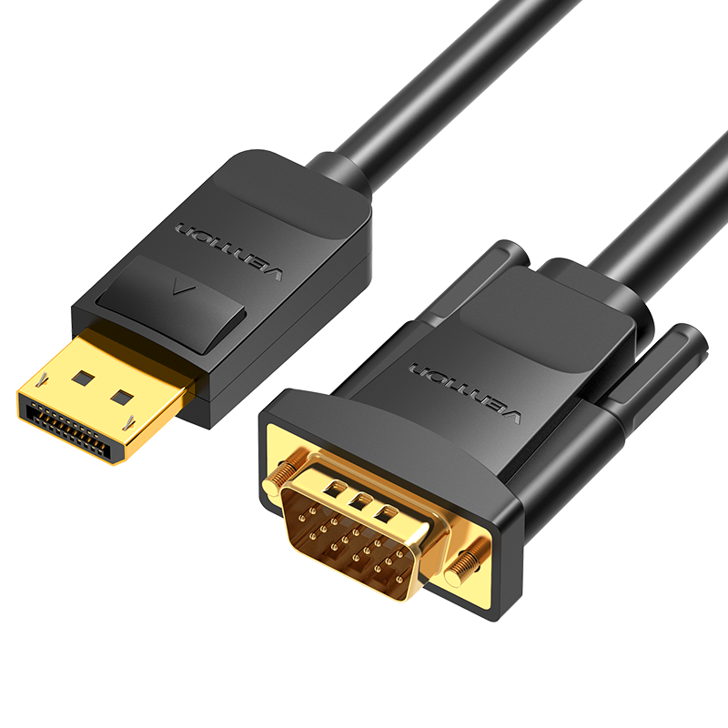 [HBLBJ] VENTION DP to VGA Cable 5M Black Model # HBLBJ