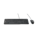 Logitech MK120 Wired Keyboard & Mouse Combo – Arabic/English Layout – Black