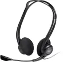 Logitech 960 USB PC Headset – Wired Stereo with Microphone, Plug & Play – Black