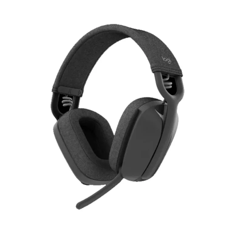 Logitech Zone Vibe 100 Bluetooth Wireless Headset – Lightweight, Noise-Cancel Mic – Graphite