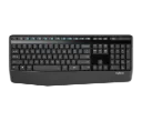 Logitech MK345 Wireless Keyboard & Mouse Combo – Full-Size with Palm Rest – English – Black