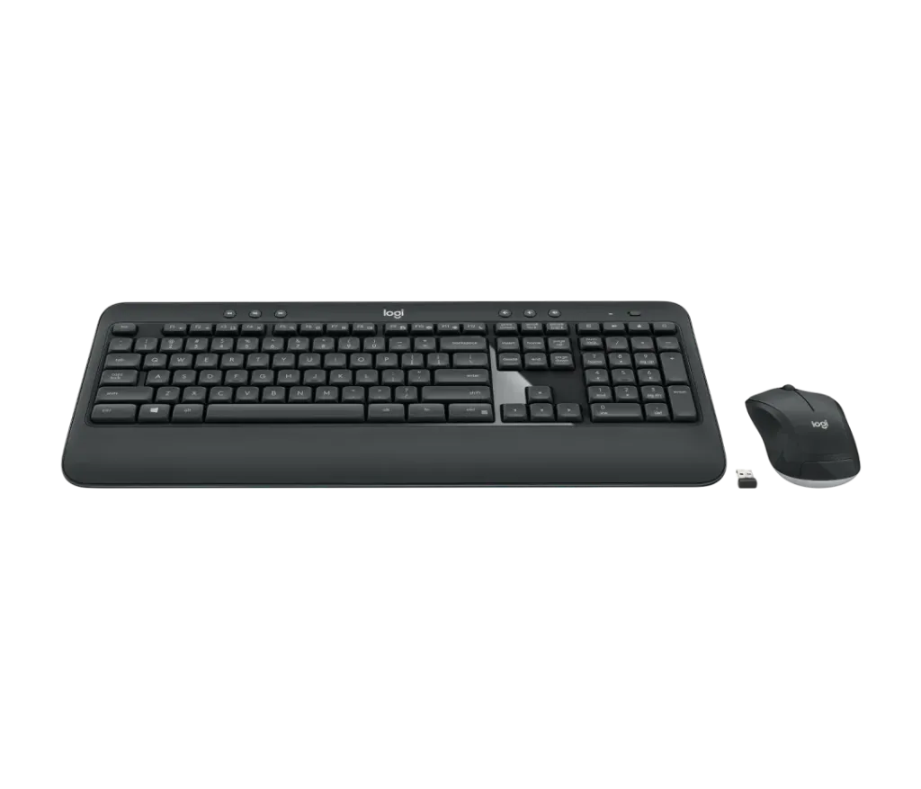 [920-008693] Logitech MK540 Advanced Wireless Keyboard & Mouse Combo – Arabic/English Layout – Black
