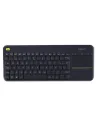 Logitech K400 Plus Wireless Touch TV Keyboard with Touchpad – Arabic Layout – Black