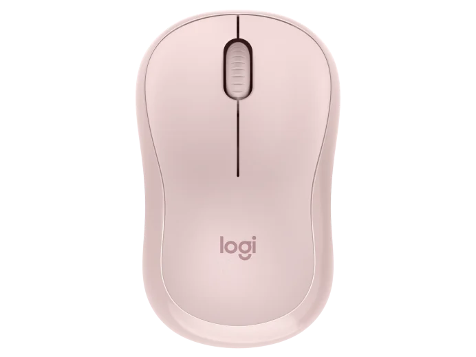 [910-007121] Logitech M240 Silent Bluetooth Mouse – Compact, 18-Month Battery – Rose