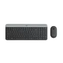 Logitech MK470 Slim Wireless Keyboard & Mouse Combo – Arabic/English Layout – Graphite