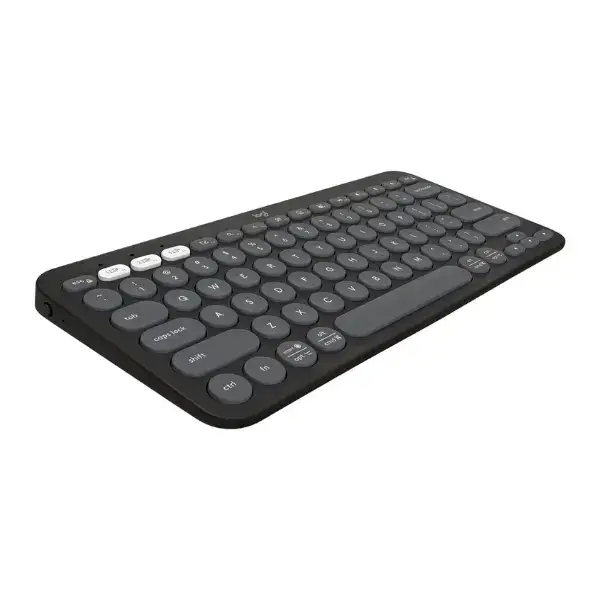 [920-011867] Logitech K380s Multi-Device Bluetooth Keyboard – Slim, Compact – Arabic – Tonal Graphite