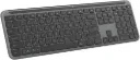 Logitech Signature Slim K950 Wireless Keyboard – Bluetooth & USB – Arabic – Graphite