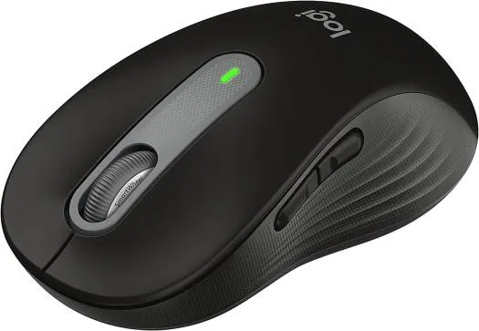 [910-006253] Logitech Signature M650 Wireless Mouse – Silent Clicks, Bluetooth – Graphite