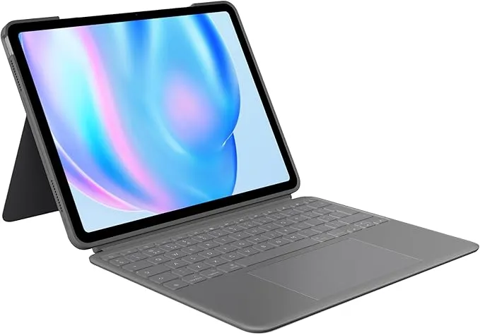 [920-012617] Logitech Combo Touch Keyboard Case with Trackpad for iPad Air 13-inch (M2) – Oxford Grey