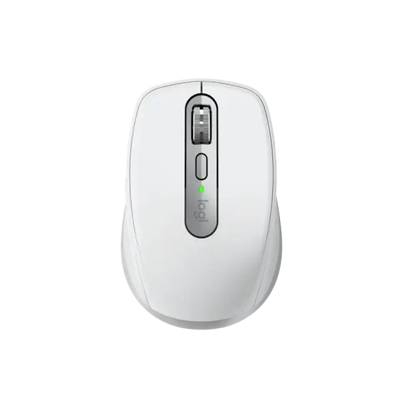 [910-006930] Logitech MX Anywhere 3S Compact Wireless Mouse – 8000 DPI, Bluetooth – Pale Grey