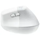 Logitech Lift Vertical Ergonomic Wireless Mouse – Bluetooth, 4000 DPI – Off White