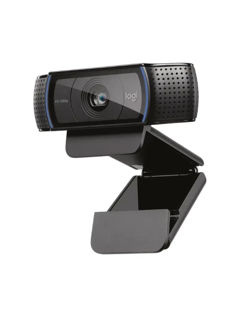 [960-001055] Logitech C920 Pro Full HD 1080p Webcam – USB, Stereo Mic, Auto-Focus – Black